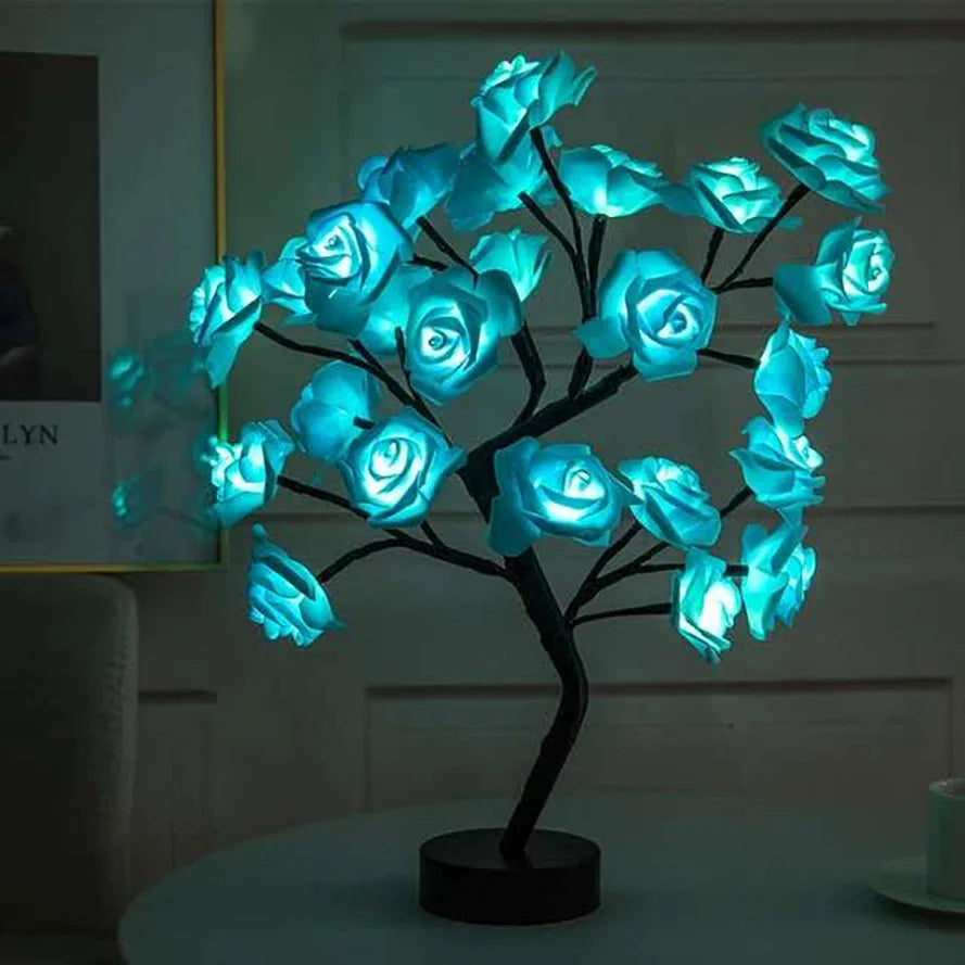 24 LED Rose Tree Lights